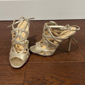 Ivanka Trump Women’s Silver Sandals Size 7